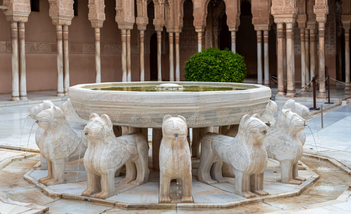 Image of the Fountain of the Lions
