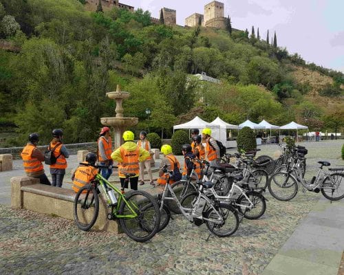 visita guiada en bicicleta por Granada