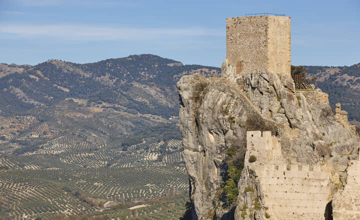 visita guiada de la torre del castillo en Jaén